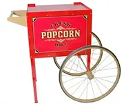 Admiral Craft Popcorn Carts